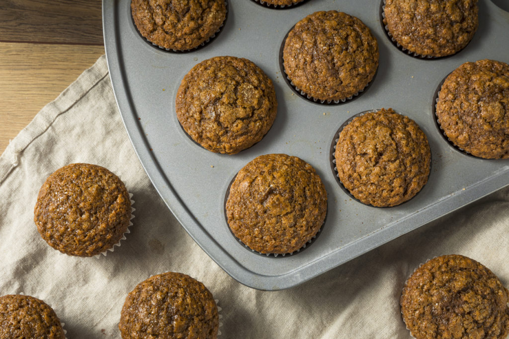 Homemade honey muffins