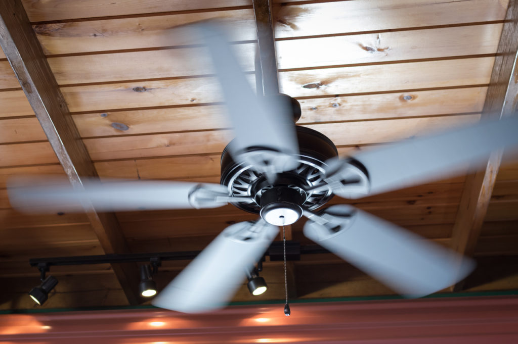 Spinning Ceiling Fan