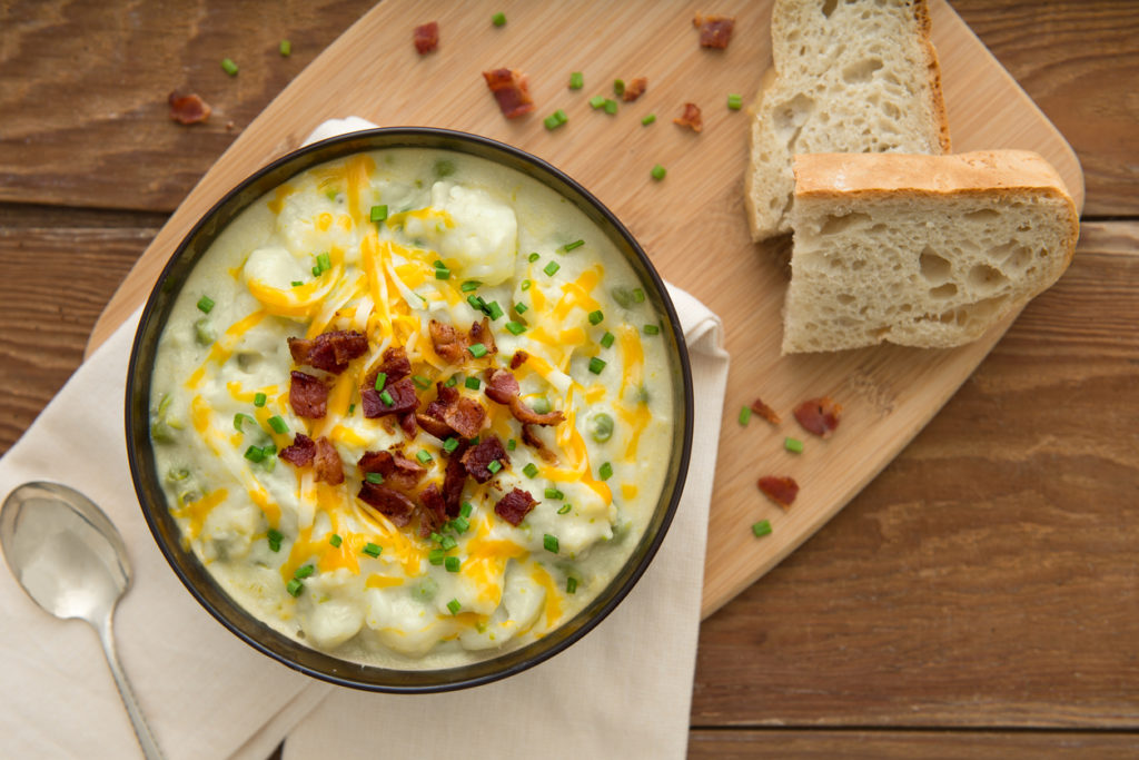 Potato Soup Place Setting